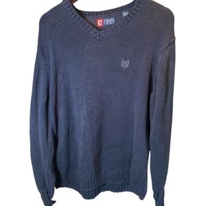 Chaps Men's Blue Sweater size M